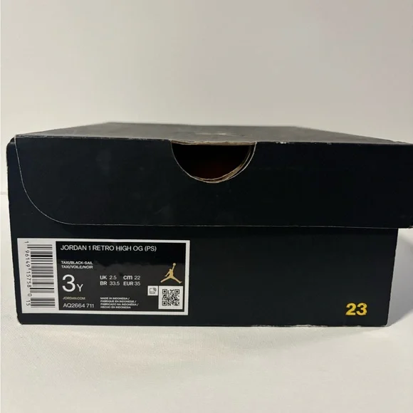 Black and Yellow High-Top Sneakers
